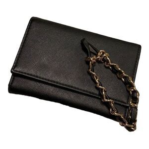 Wallet wristlet with cell phone pocket
